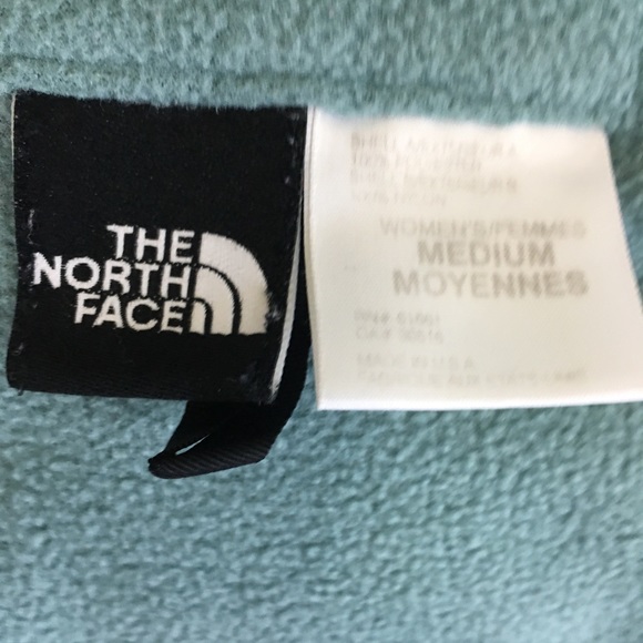 The North Face Turquoise Zip Up Jacket - Picture 4 of 4